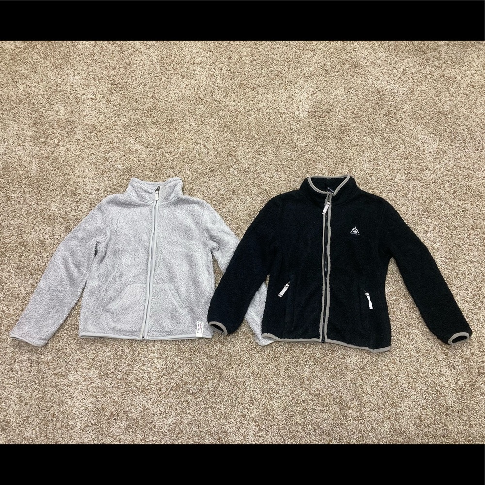 Fleece jacket lot. Girls 10-12